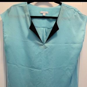 Sleeveless V-Neck Blouse